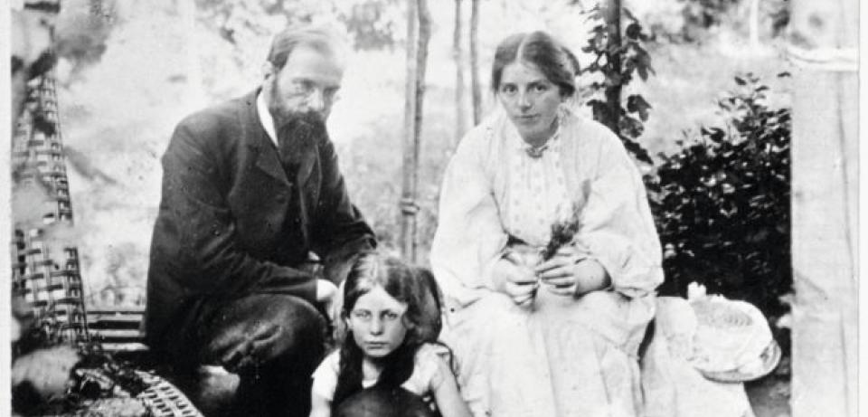web Paula Otto und Elsbeth Modersohn auf dem Barkenhoff um 1904 