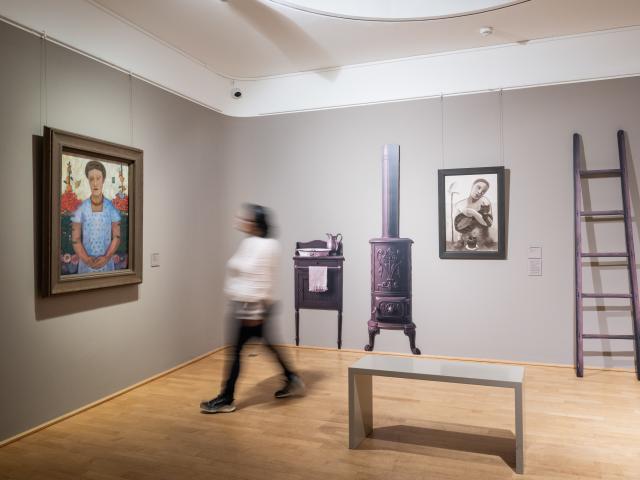 Ausstellungsansicht Becoming Paula Pariser Atelier Foto Hannes von der Fecht Copyright