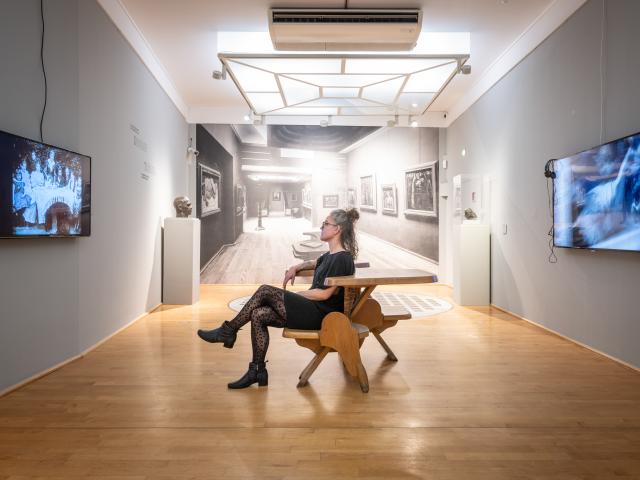 Ausstellungsansicht Becoming Paula Saal 8 Foto Hannes von der Fecht Copyright