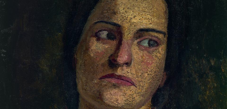 PMB Die Bildhauerin Clara Rilke Westhoff Paula Modersohn-Becker, Die Bildhauerin Clara Rilke-Westhoff, 1905, Hamburger Kunsthalle copyright Paula-Modersohn-Becker-Stiftung, Bremen