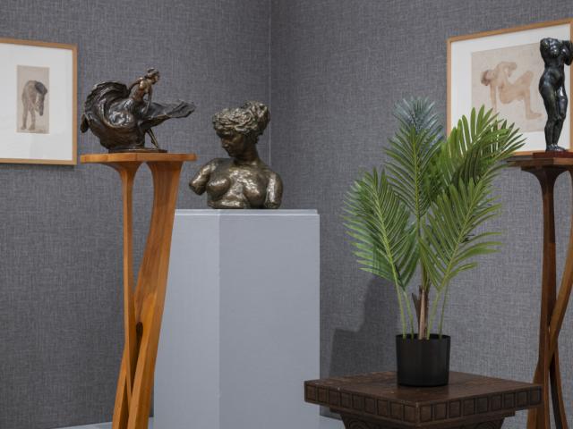 Blick in die Ausstellung © Paula Modersohn-Becker Museum/ Foto: Hannes von der Fecht