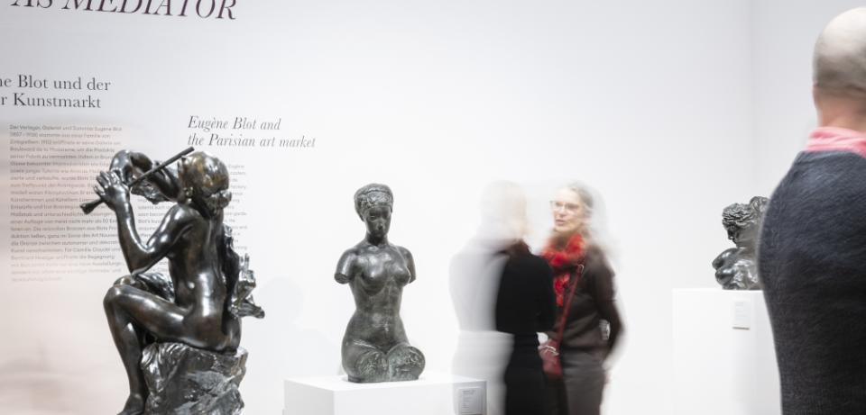 20250124HVDF158LowRes 72dpiKleiner Blick in die Ausstellung © Paula Modersohn-Becker Museum/ Foto: Hannes von der Fecht