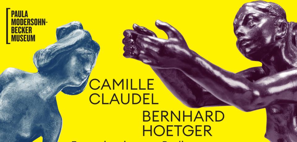 KV HP Header mit Logo3 Abb. v. l. n. r.: Bernhard Hoetger, Loïe Fuller (Detail), um 1901, GUT FÜR BREMEN Stiftung, © Foto: freiraumfotografie Bremen | Camille Claudel, L’Implorante (Detail), um 1905, Alte Nationalgalerie,  © Foto: courtesy of Bowman Sculpture Gallery, London, UK