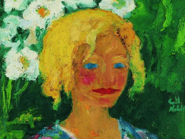 Emil Nolde: Alvilda, Gemälde 1921, copyright Nolde Stiftung Seebüll
