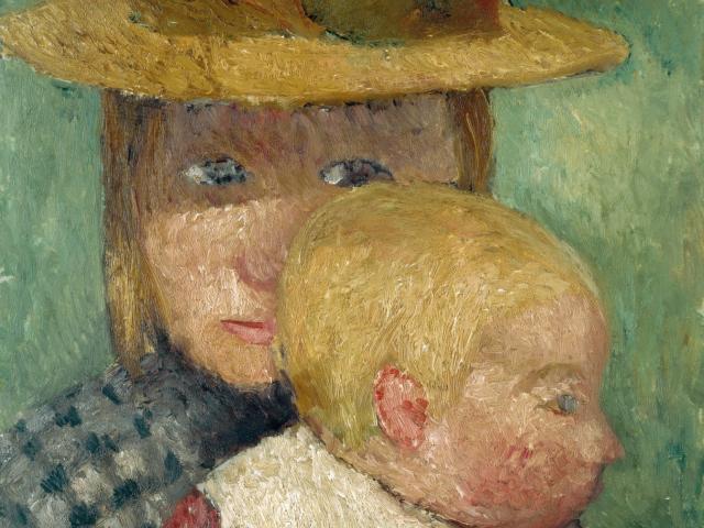 Paula Modersohn Becker: Sonnige Kinder, Gemälde um 1903, Privatbesitz Hamburg