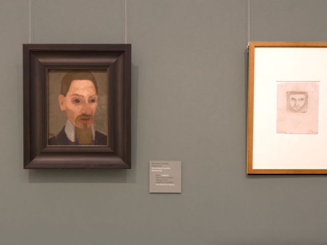 Bildnis RainerMariaRilke in Ausstellung ichBinIch Copyright