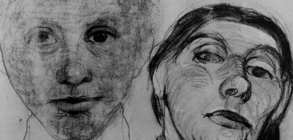 Paula Modersohn Becker Zwei Studien zu einem Selbstbildnis 1903 04 Stiftung Preussischer Kulturbesitz Kupferstichkabinett Berlin Website 
