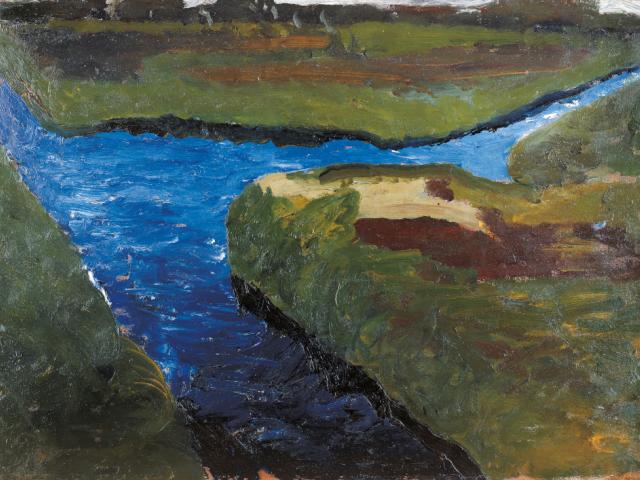 Paula Modersohn-Becker, Moorgraben, 1900, Paula-Modersohn-Becker-Stiftung, Bremen
