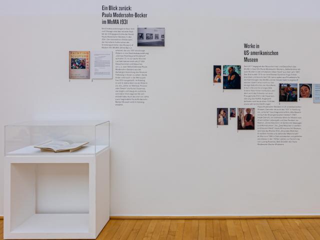 Short Stories 2024: Paula Modersohn-Becker in Amerika (Saal 1) © Foto: Pat Leo