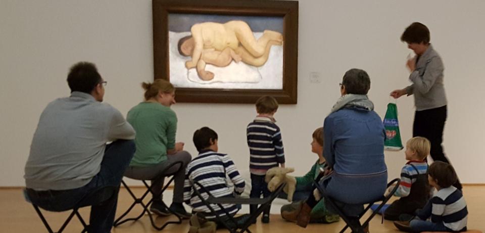 Kinderfuehrung Schlaf 2 Familienführung in den Museen Böttcherstraße