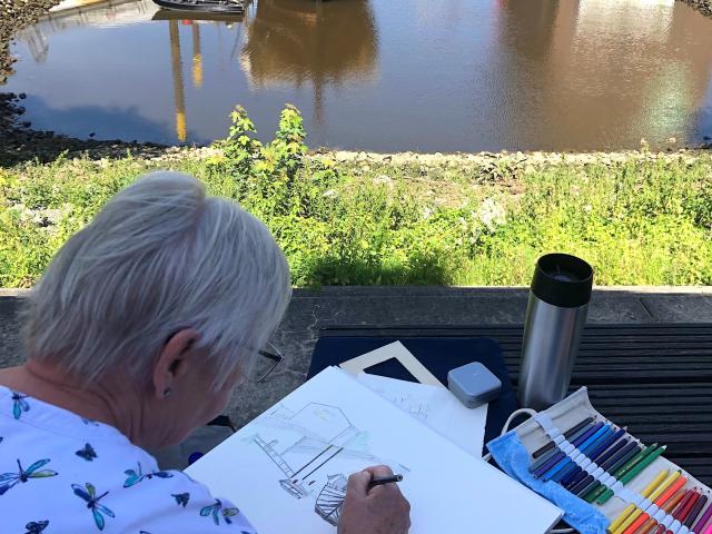 Fabrikenufer Zeichenworkshop ausschnitt Copyright