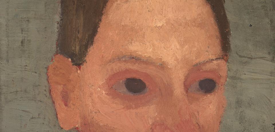 PMB Rilke Paula Modersohn-Becker, Bildnis Rainer Maria Rilke, 1906, Paula-Modersohn-Becker-Stiftung, Bremen, Leihgabe aus Privatbesitz (c) Foto: Paula-Modersohn-Becker-Stiftung