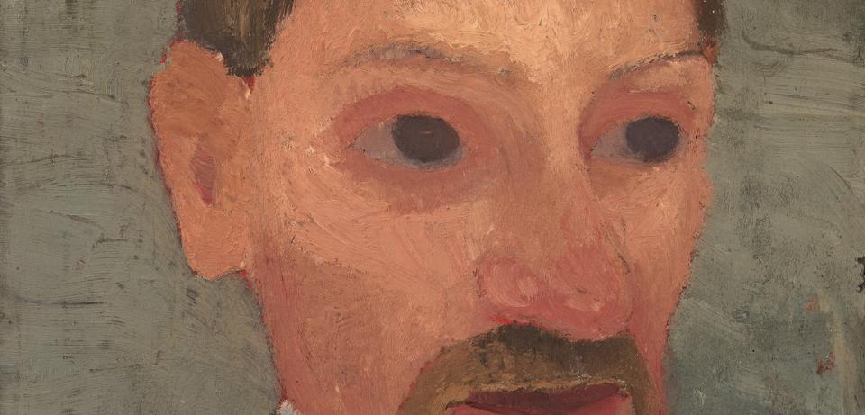 PMB Rilke Paula Modersohn-Becker, Bildnis Rainer Maria Rilke, 1906, Paula-Modersohn-Becker-Stiftung, Bremen, Leihgabe aus Privatbesitz (c) Foto: Paula-Modersohn-Becker-Stiftung