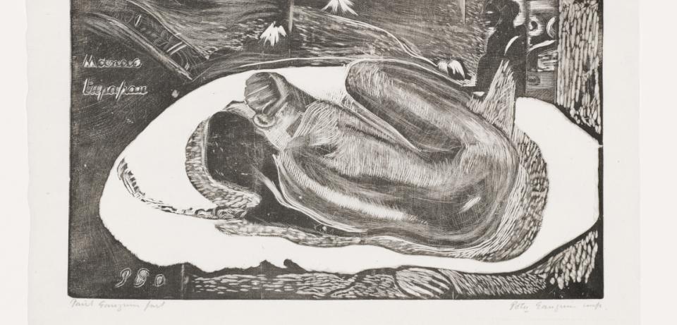 72dpi Paul Gauguin Manao tupapau 1893 94 Kunsthalle Bremen Abbildung Die Kulturgutscanner ARTOTHEK Paul Gauguin, Manao tupapau, 1893/94, Kunsthalle Bremen, Abbildung: Die Kulturgutscanner/ARTOTHEK