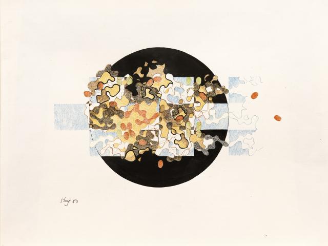 elde steeg: Bio-logisches System 5, 1980, Walter Schmidt, Innsbruck