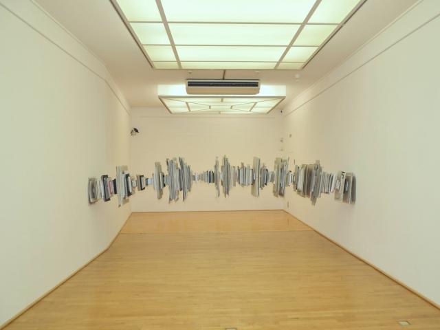 Ausstellungsansicht Franziska Keller: Die Zeit ist hin, 2014, Museen Böttcherstraße, Paula Modersohn-Becker Museum, Bremen