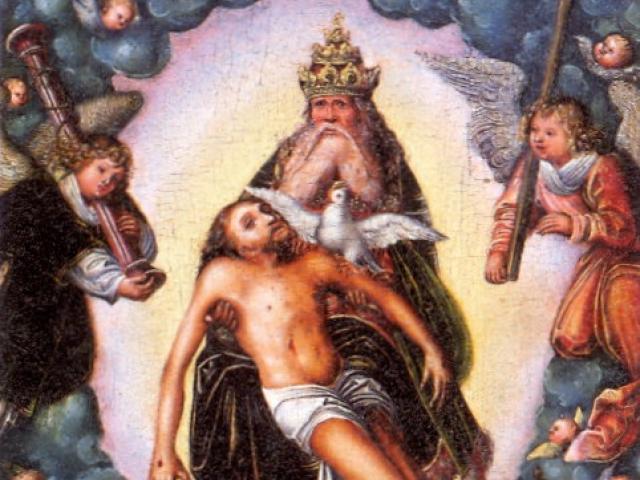 Lucas Cranach d. Ä.: Hl. Dreifaltigkeit, um 1516/1518