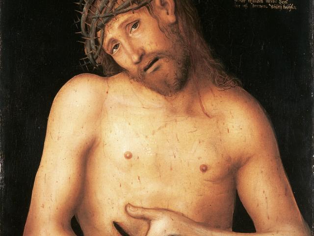 Lucas Cranach d. Ä. Schmerzensmann, um 1515