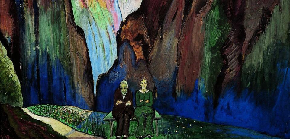 Mit dem Ruecken zum Leben 062 web2 Marianne Werefkin: Mit dem Rücken zum Leben, 1928, Fondazione Marianne Werefkin, Museo Comunale d’Arte Moderna Ascona