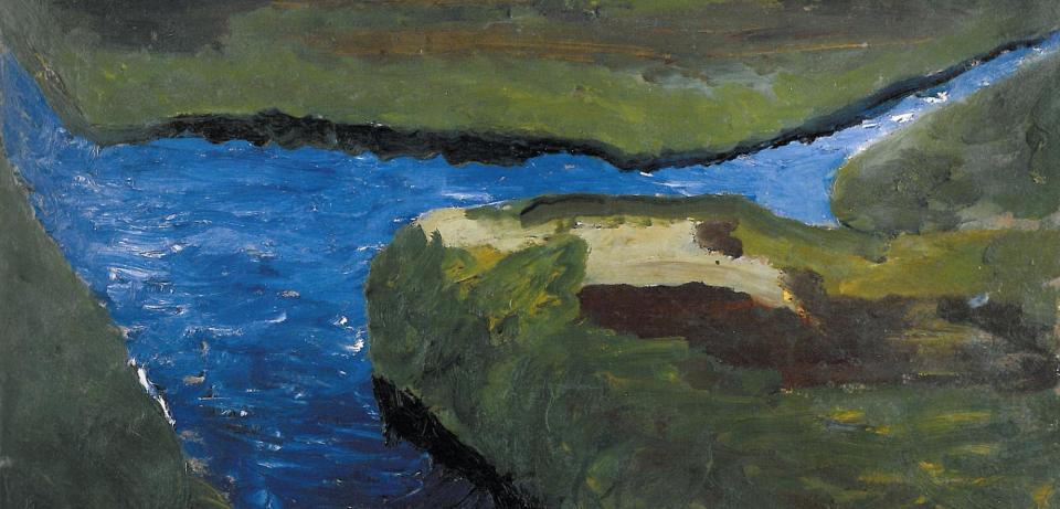 PMB Moorgraben 1900 Paula Modersohn-Becker: Moorgraben, 1900
