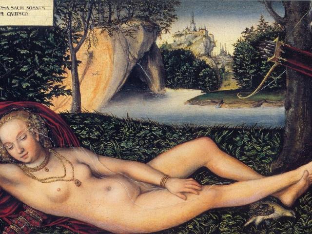Lucas Cranach d. Ä.: Quellnymphe, nach 1537