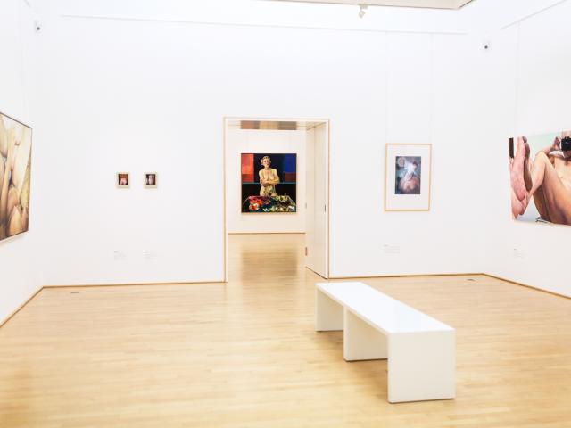 Blick in die Ausstellung Sie. Selbst. Nackt., Foto: freiraumfotografie, Bremen