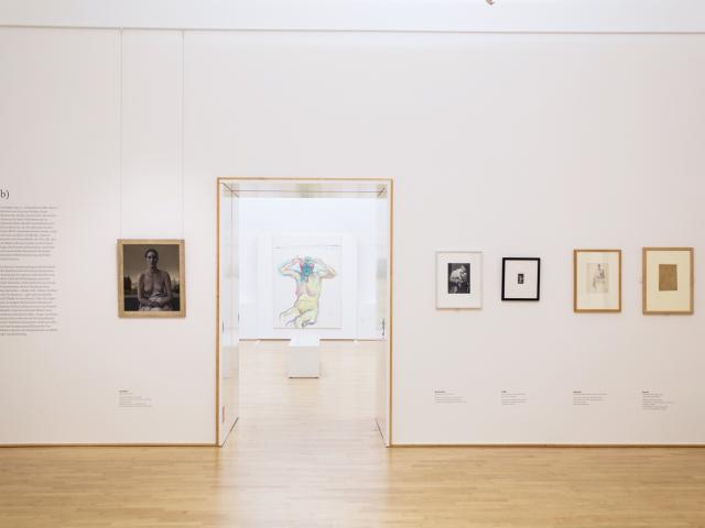 Blick in die Ausstellung Sie. Selbst. Nackt., Foto: freiraumfotografie, Bremen