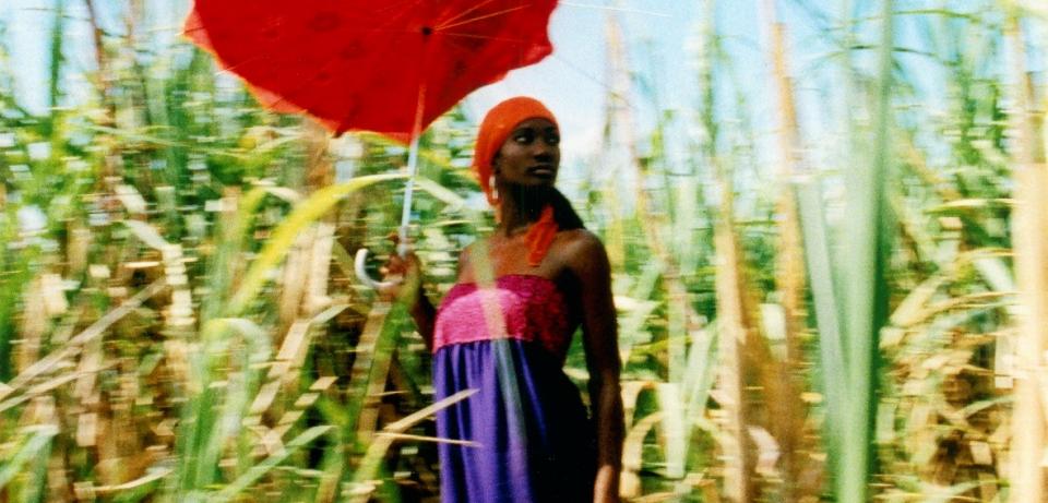 Esther Haase Red Umbrella in Cornfield Havanna 2003 web Esther Haase: Red Umbrella in Cornfield, Havanna 2003