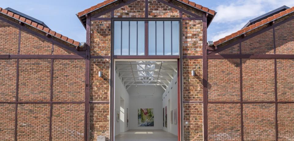 Paris Pantin expo James Rosenquist 2016 photo Charles Duprat 1456 300dpi Galerie von Thaddaeus Ropac in Pantin, eine ehemalige Kesselhalle.Foto: Charles Duprat