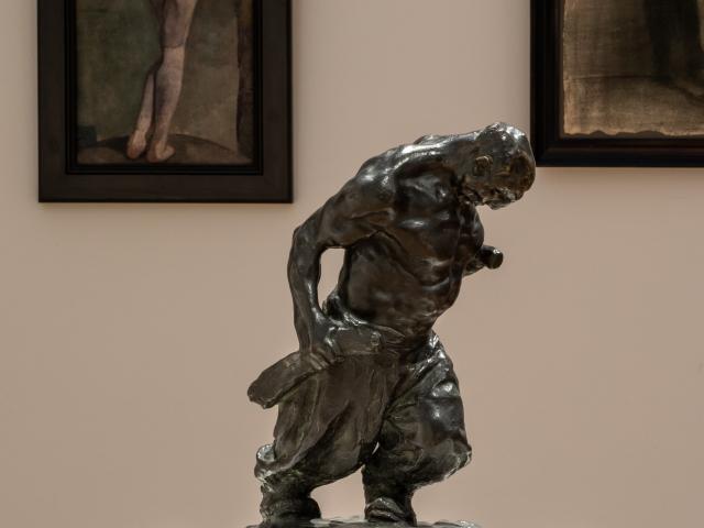 Bernhard Hoetger, Tauzieher, 1902, Bronze, Museen Böttcherstraße