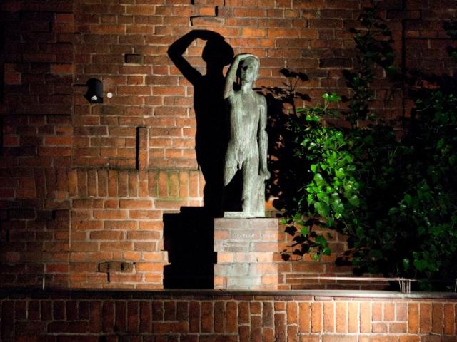 Bernhard Hoetger Büste auf der Terrasse des Paula Modersohn-Becker Museums, Foto: freiraumfotografie, Bremen