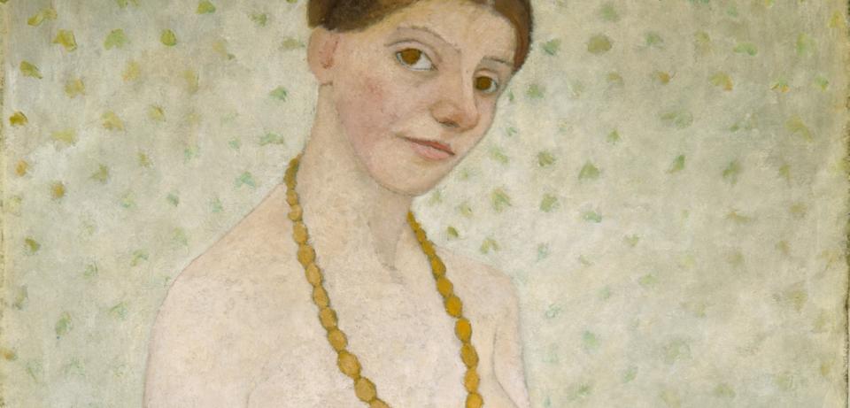 Paula Modersohn-Becker: Selbstbildnis am 6. Hochzeitstag, 25. Mai 1906, Museen Böttcherstraße, Paula Modersohn-Becker Museum, Bremen Paula Modersohn-Becker: Selbstbildnis am 6. Hochzeitstag, 25. Mai 1906, Museen Böttcherstraße, Paula Modersohn-Becker Museum, Bremen