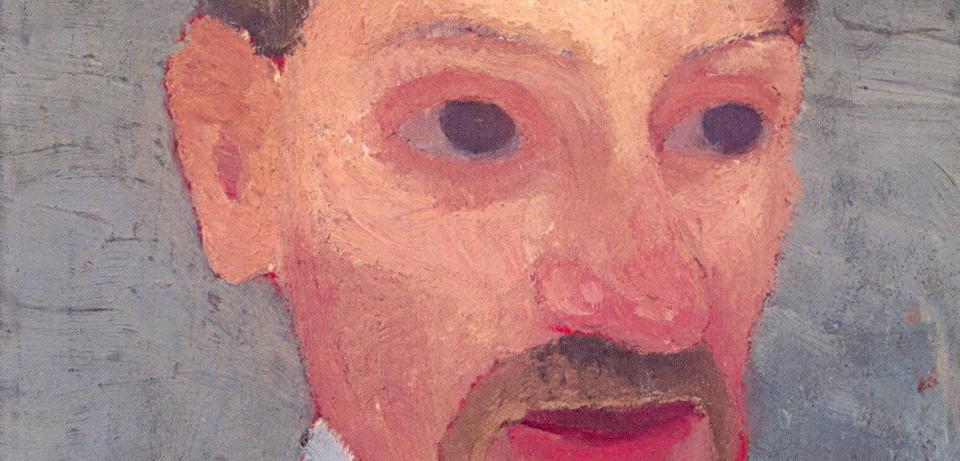 PMB Bildnis Rainer Maria Rilke 1906 643 Paula Modersohn-Becker: Bildnis Rainer Maria Rilke, Mai/Juni 1906, Paula Modersohn-Becker-Stiftung, Bremen