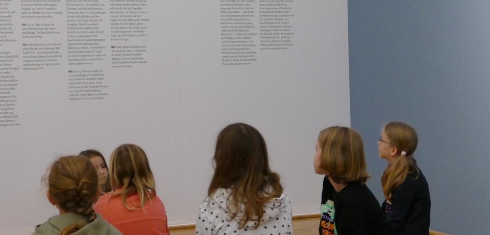 Kinderatelier Herbstferien spezial Paula Modersohn-Becker Museum
