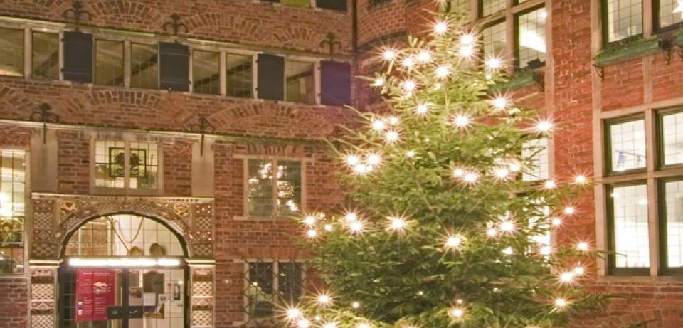Weihnachtliche Boettcherstrasse web Weihnachtlich dekorierte Böttcherstraße, Foto: Felix Clebowski