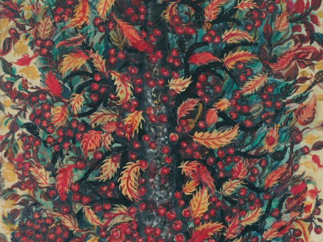 Seraphine Louis Die Kirschen o.J. Oel auf Leinwand Sammlung Charlotte Zander Copyright