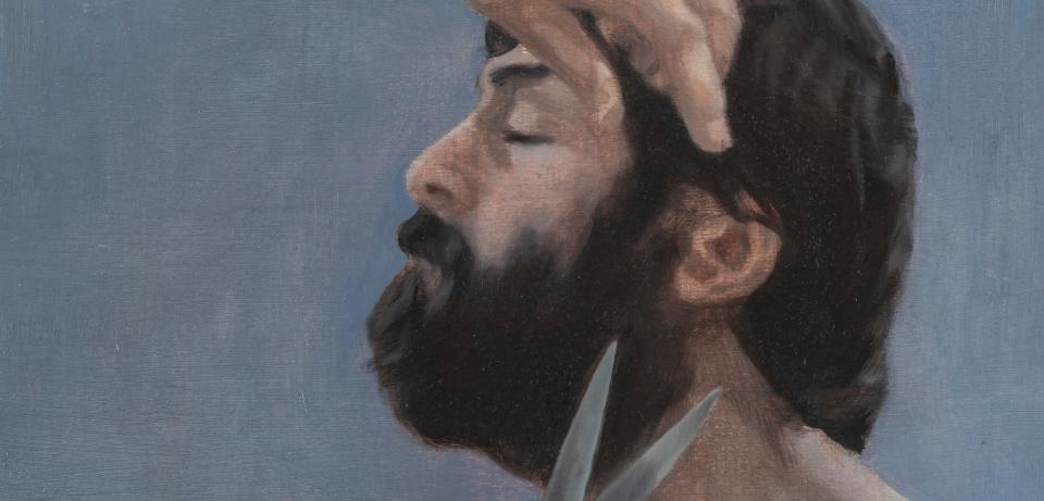 Tim Eitel La Coupe 2 3 teilig 2021 Oel auf Holz courtesy Galerie EIGEN ART LeipzigBerlin VG Bild Kunst Bonn 2022 