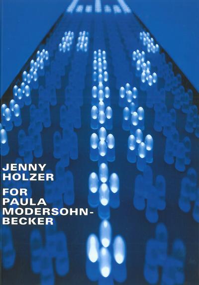 Katalog Jenny Holzer Katalogcover Jenny Holzer