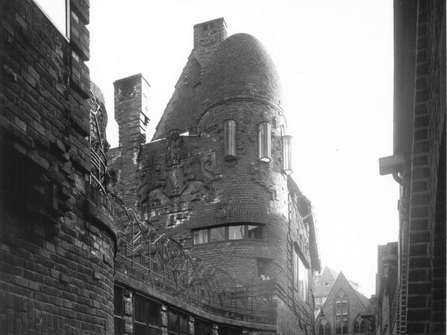 Fassade der Böttcherstraße nach Süd-Ost, Foto: Rudolph Stickelmann