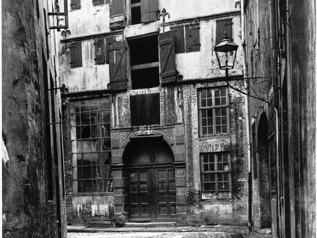 Böttcherstraße vor 1923, Haus Nr. 6 vor 1985, Foto: Prosch
