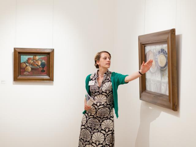Oeffentliche Fuehrung zu Paula Modersohn Becker Foto freiraumfotografie Bremen web Copyright