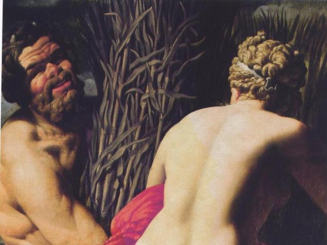 Abraham Janssen: Pan und Syrinx, um 1618/19, Museen Böttcherstraße, Ludwig Roselius Museum, Bremen