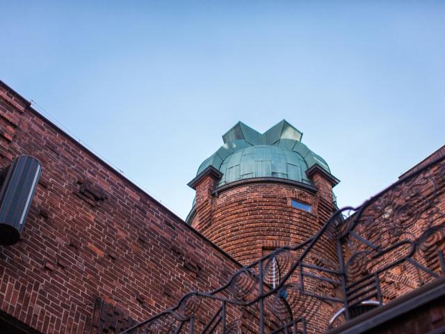 Blick aus der Boettcherstrasse auf den Turm des Paula Modersohn Becker Museums Copyright