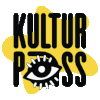 KulturPass Sticker Logo Bubblemorph 100