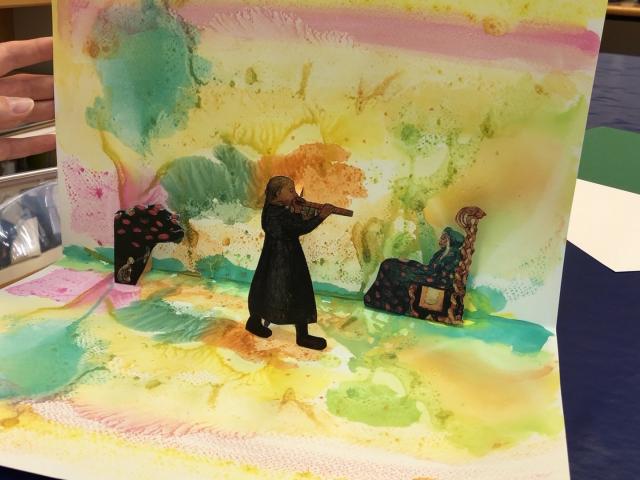 Kinderatelier PopUp Karte Copyright