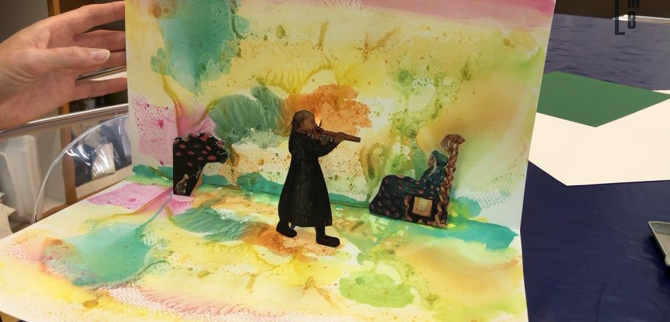 Kinderatelier PopUp Karte 