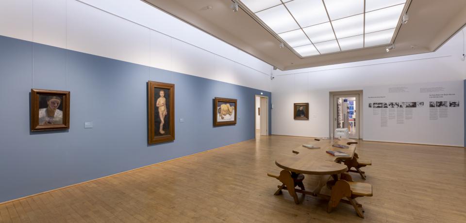 Blick in Saal1 ©Patric Leo Blick in Saal 1 mit Werken von Paula Modersohn-Becker©Patric Leo